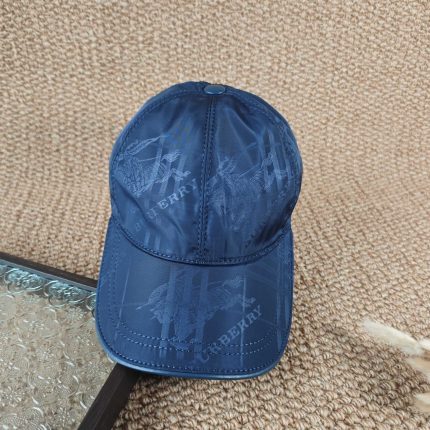 Burberry New Baseball Cap — Blue